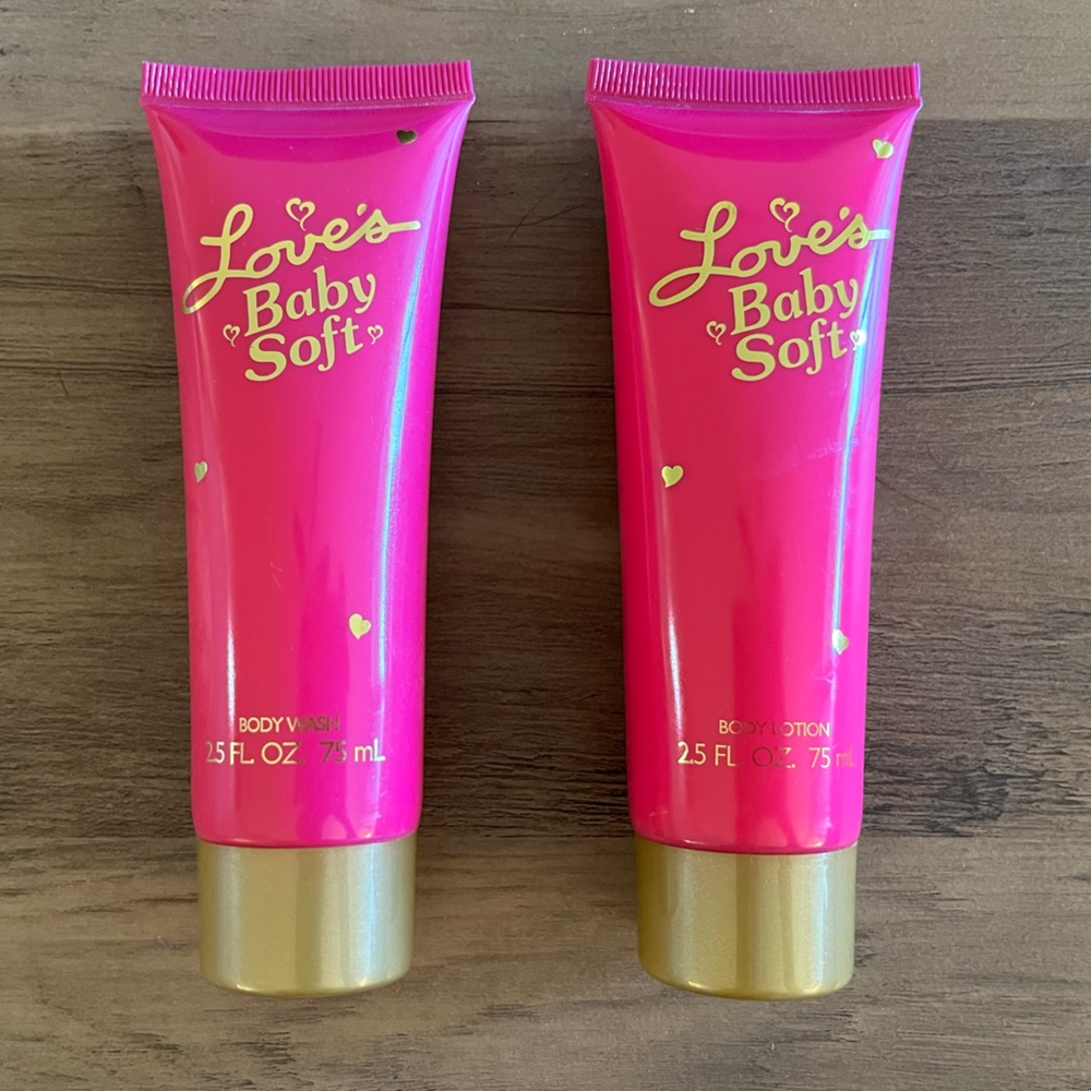 Love's Baby Soft Body Wash and Body Lotion